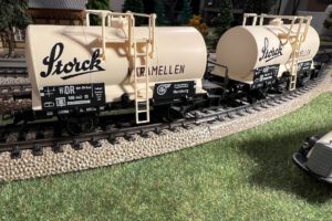 Märklin 46753 Set ketelwagens en vrachtwagen.