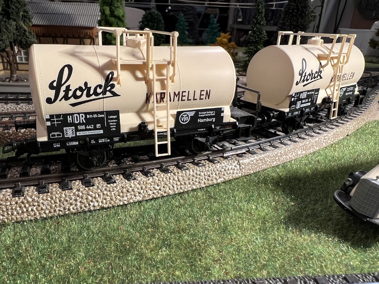 Märklin 46753 Set ketelwagens en vrachtwagen.