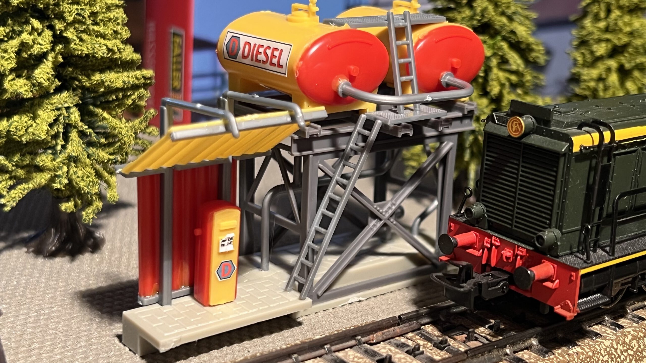 Dieseltreinen kunnen weer tanken!