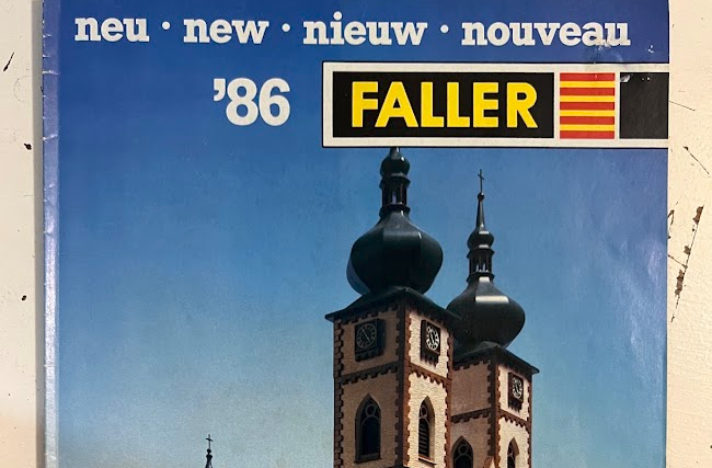 FALLER Catalogus 1986 (Nieuwe artikelen)